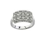 NANA Jewels Sterling Silver &quot;The Princess&quot; Style Mary Kay Ring