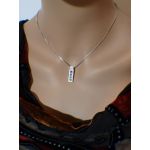 NANA  Princess Mothers Pendant Necklace with Accent CZs Pure Brilliance Zirconia in Silver, 10K or 14K Gold