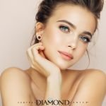 Customizable Halo Birthstone Stud Earrings, Solid 925 Sterling Silver w/Pure Brilliance Zirconia - Hypoallergenic
