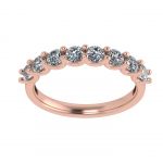 NANA Jewels Ur 1 carat Simulated Diamond Wedding Rings Anniversary Band, Wedding sets for women in Silver, 10K or 14K