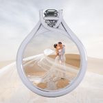 NANA Jewels 1.50 to 3.00ct Asscher Cut simulated Diamond Engagement Ring 10K-14K-Sterling Silver Lucita