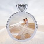Princess Cut Solitaire CZ Engagement Ring made in 14K Solid Gold w/Pure Brilliance Zirconia 1.50ct-3.00ct