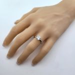 NANA Jewels 1.50 to 3.00ct Asscher Cut simulated Diamond Engagement Ring 10K-14K-Sterling Silver Lucita