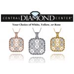 Sterling Silver TIC-TAC-TOE Pendant Necklace