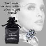 Central Diamond Center VOUS Solitaire Engagement Rings w/Sides Series in Solid Sterling Silver with Pure Brilliance Zirconia