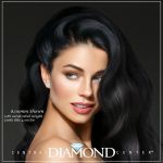 Diamond Stud Earrings 9stone Cluster 14kt Gold-Lab Created Diamonds-1 carat to 4 carat total weight look
