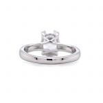 NANA Jewels 3ct Oval Simulated Diamond Engagement ring Solitaire Lucita Cz &amp; Silver
