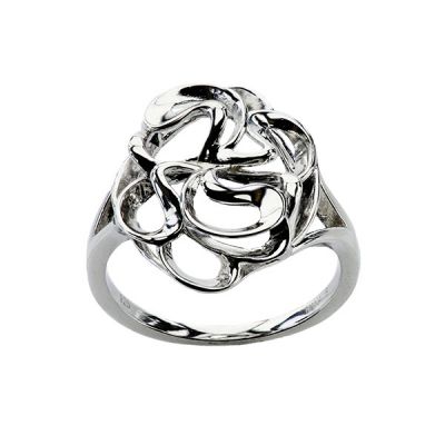 NANA Jewels Sterling Silver &quot;The Swirley&quot; Style Mary Kay ring