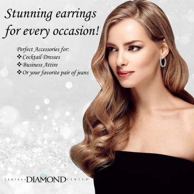 Zsa Zsa Oval Hoop Earrings Simulated Diamond-Silver Hoop Earrings Pure Brilliance Zirconia white-yellow &amp; rose