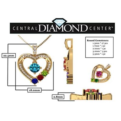 Birthstone Jewelry, Grandma Necklace, Personalized Nana Necklace, Birthstone  Necklace for Grandma, Grandmother Gift - Etsy