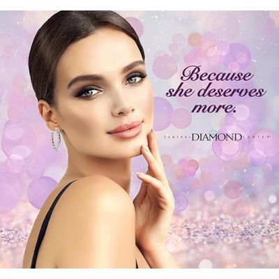 Zsa Zsa Oval Hoop Earrings Simulated Diamond-Silver Hoop Earrings Pure Brilliance Zirconia white-yellow &amp; rose
