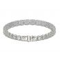 NANA Jewels Lab Created CVD Diamond Cluster Tennis Bracelet 4ctw-7 1/2 ctw, 7 or 8&quot; 10kt Gold