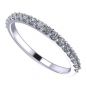 Diamond Wedding Band, Pure Brilliance Lab Grown Diamonds, 14K Gold G-Color &amp; VS-SI-Clarity, 3/8 of a Carat TWT