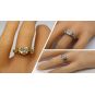 NANA Jewels Asscher Cut Engagement Ring, Pure Brilliance Cubic Zirconia in Sterling Silver, Solid 10k or 14k Gold