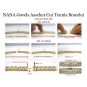 NANA Jewels Pure Brilliance Zirconia Asscher Cut Tennis Bracelet, 7&quot; or 8&quot; in Gold Plated Sterling Silver, 13.00ctw-53.00ctw