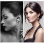 NANA  Sterling Silver &amp; CZ Dangle Dancing Diamond Chandelier Earrings