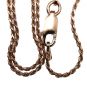 NANA Jewels Sterling Silver Loose Rope Chain-Made in Italy, White, Yellow or Rose Gold Plated