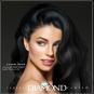 Diamond Stud Earrings 9stone Cluster 14kt Gold-Lab Created Diamonds-1 carat to 4 carat total weight look