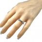NANA Jewels Princess w/CZs on 3 sides Mother&#039;s Rings 1-6 Stone in Sterling Silver, 10k or 14k, White Yellow or Rose Gold