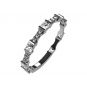 Central Diamond Center Sterling Silver Stackable Birthstone Ring Band w/Princess Cut Simulated Birthstones, Gold Plated