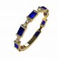 Central Diamond Center Stackable Birthstone Ring Band w/ Simulated Birthstones, Sterling Silver