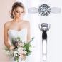 NANA Jewels NANA Sterling Silver Round Brilliant Cut Lucita Solitaire Engagement Wedding Ring Made with Pure Brilliance Zirconia