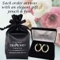Zsa Zsa Oval Hoop Earrings Simulated Diamond-Silver Hoop Earrings Pure Brilliance Zirconia white-yellow &amp; rose