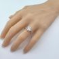 NANA Jewels NANA Sterling Silver Round Brilliant Cut Lucita Solitaire Engagement Wedding Ring Made with Pure Brilliance Zirconia