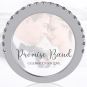 Central Diamond Center VOUS Solitaire Engagement Rings w/Sides Series in Solid Sterling Silver with Pure Brilliance Zirconia