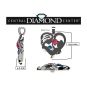 Sterling Silver &quot;Mom &amp; Me&quot; Birthstones Pendant Necklace