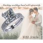 NANA Jewels Princess Cut Solitaire Engagement Ring made w/ Pure Brilliance Zirconia in 1.50ct, 2.00ct, &amp; 3.00ct