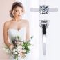 NANA Jewels Cushion Cut Simulated Diamond Solitaire Engagement ring Lucita style 1.5 to 3.0 carat Pure Brilliance Zirconia