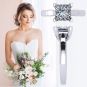 1.50-3.00ct Princess Solitaire Engagement Ring Lucita Wedding Ring Pure Brilliance Zirconia Sterling Silver