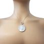 Sterling Silver CZ &amp; Mother of Pearl Tree of Life Pendant Necklace or Earrings